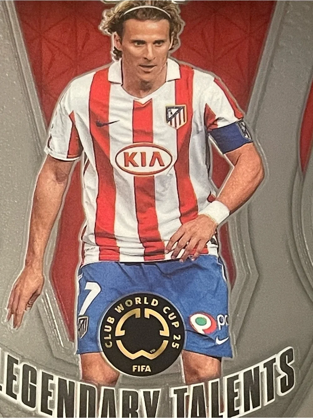 2025 Prizm FIFA Club World Cup Diego Forlán Legendary Talents #2 Insert Card